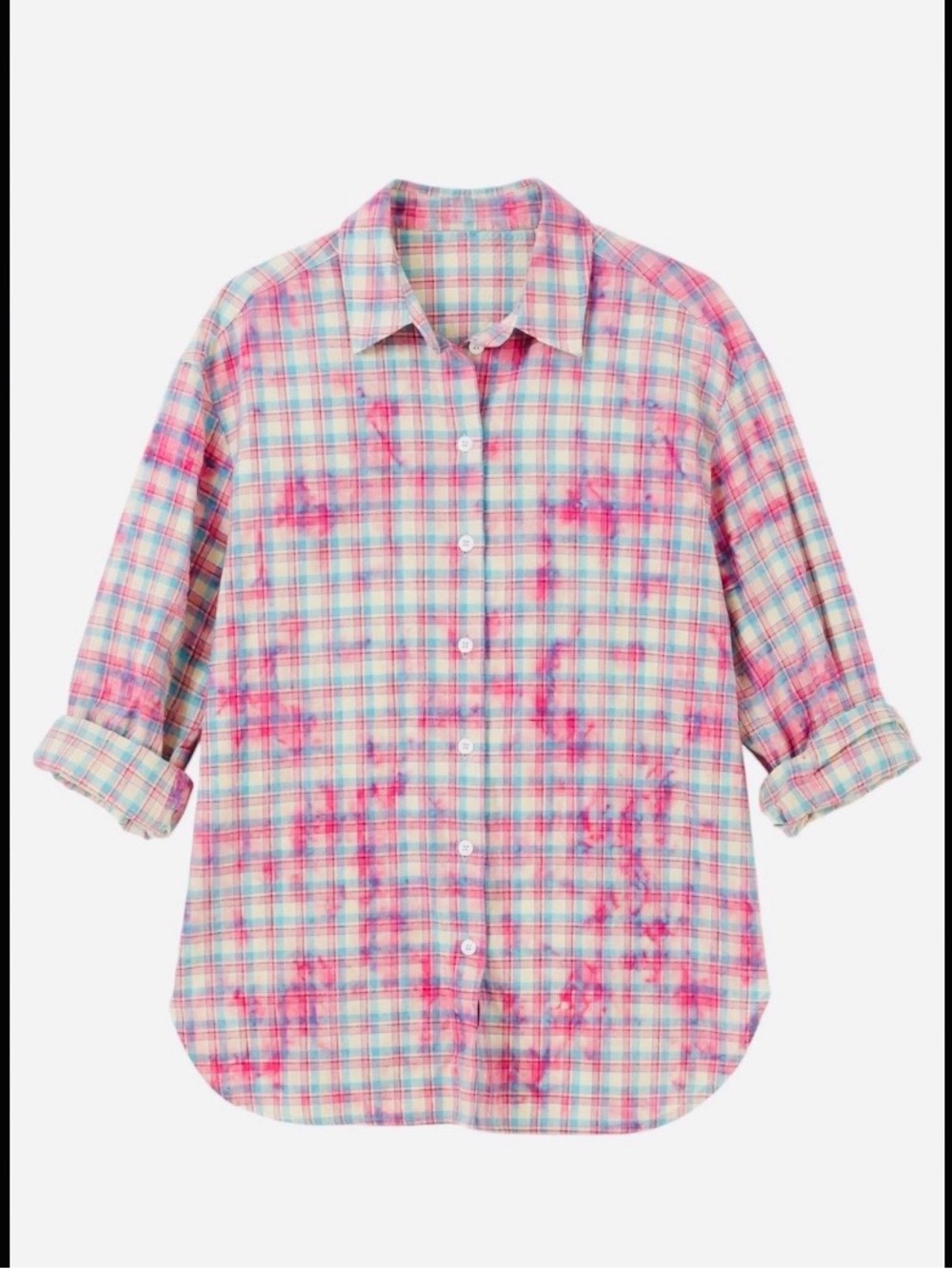 Cider distressed cotton shirt